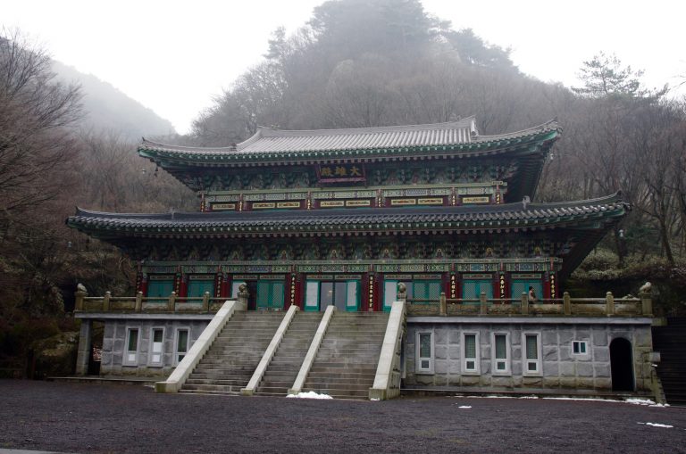 Temple in Jeju South Korea