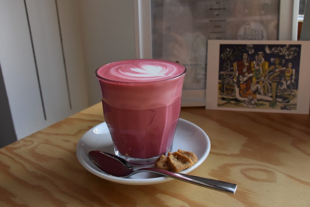 pink latte