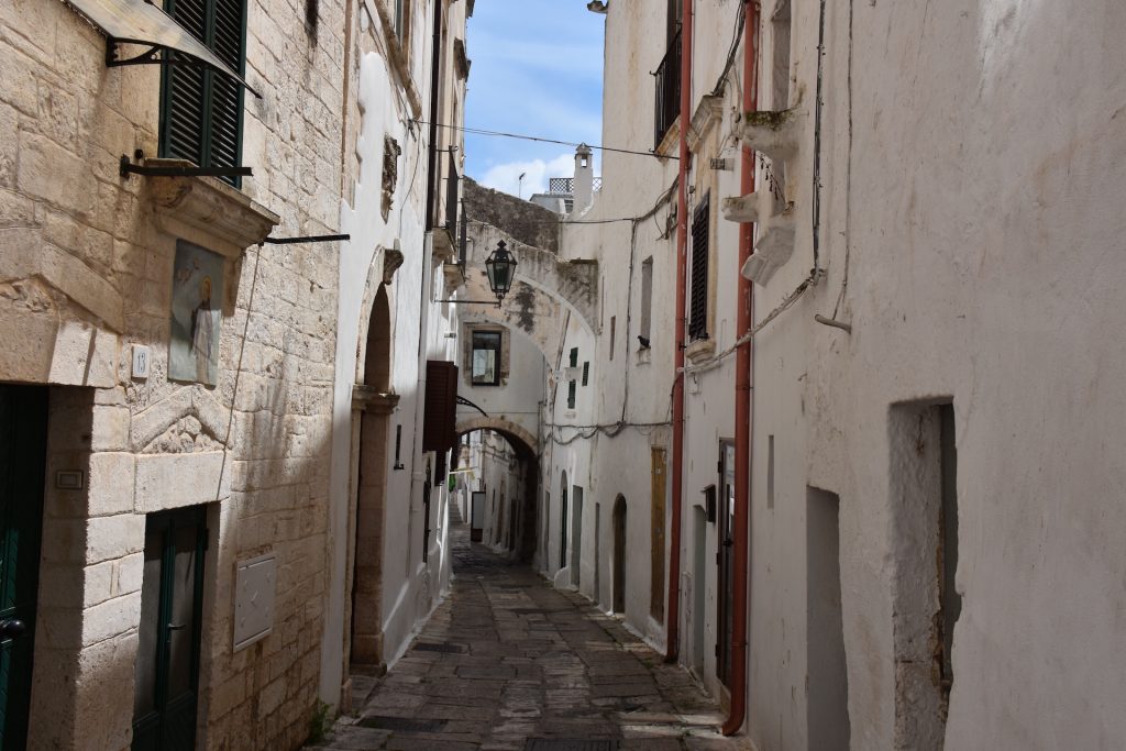 street in Ostuni Centro storico