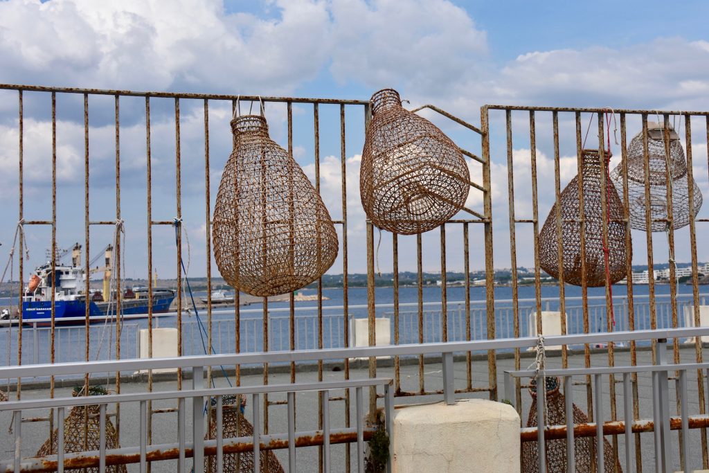 fish baskets in Gallipoli