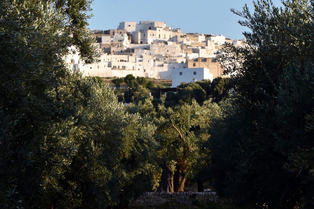 ostuni from afar