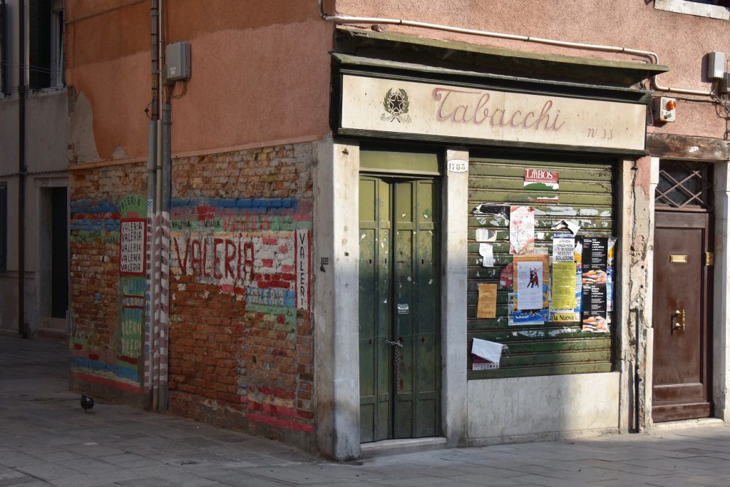 Via Garibaldi Venice Shopfront